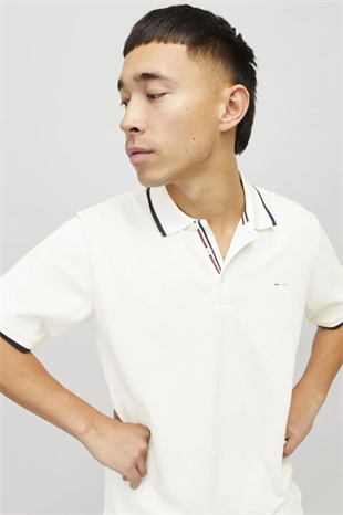 Jack&Jones Jprblualves Erkek Polo Yaka Tişört 12274681