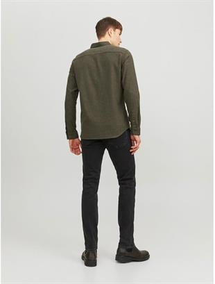 JACK&JONES JPRBLUBROOK MELANGE SHIRT ERKEK GÖMLEK