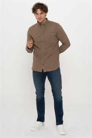 JACK&JONES JPRBLUBROOK MELANGE SHIRT ERKEK GÖMLEK