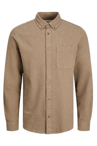 JACK&JONES JPRBLUBROOK MELANGE SHIRT ERKEK GÖMLEK