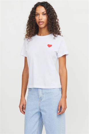 Jjxx JXCARLY REG FIT SS TEE JR Siyah Kadın Kısa Kol T-Shirt