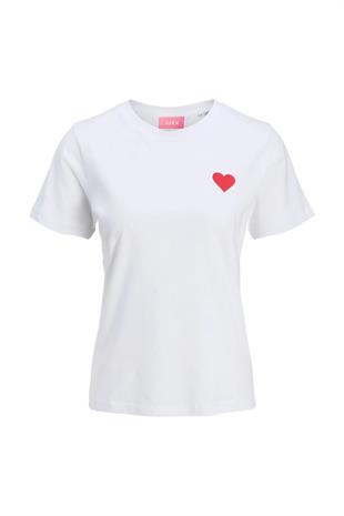 Jjxx JXCARLY REG FIT SS TEE JR Siyah Kadın Kısa Kol T-Shirt