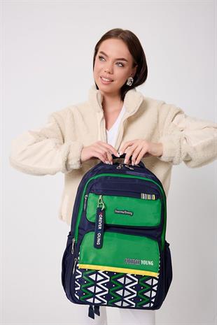 Forever Young Paraşüt Kumaş Su Geçirmez  Sırt Çantası FY-2208