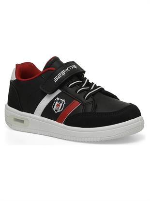 Kinetix Malibu Pu Bjk Çocuk Beşiktaş Taraftar Işıklı Taban Sneaker Spor Ayakkabı