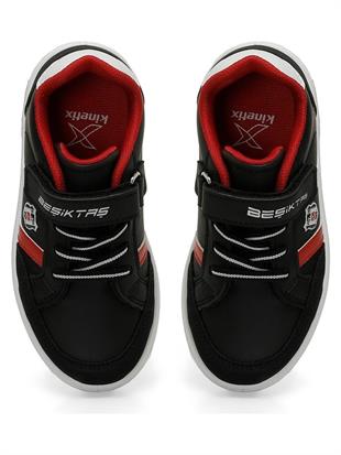 Kinetix Malibu Pu Bjk Çocuk Beşiktaş Taraftar Işıklı Taban Sneaker Spor Ayakkabı