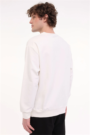 Kinetix MB 16SN90 5FX Ekru Erkek Sweatshirt 101938869