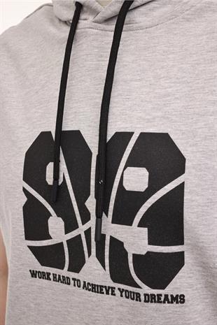 Kinetix ML Hodle 10PRF115 5FX Gri Kapişonlu Atlet 102009749