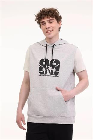 Kinetix ML Hodle 10PRF115 5FX Gri Kapişonlu Atlet 102009749