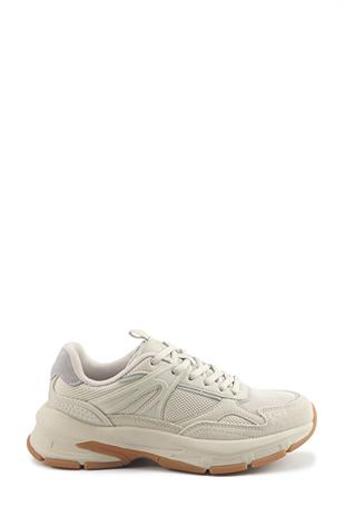 Kinetix SALERNO W 5PR Krem Kadın Spor Ayakkabı