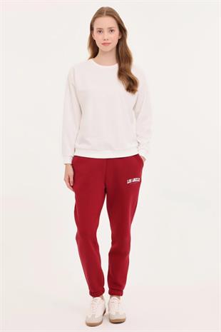 Kinetix WB C NECK 16SN82 4PR Ekru Kadın Sweatshirt 101783955