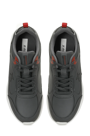 Kinetix ZESPAR PU 4PR K GRİ Erkek Koşu Ayakkabısı 101782287