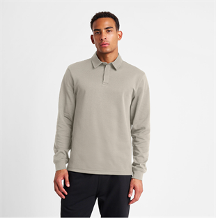 LESCON 25S-1262-25N UZUN KOL POLO YAKA TSHIRT