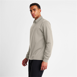 LESCON 25S-1262-25N UZUN KOL POLO YAKA TSHIRT