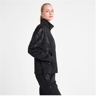 Lescon Kadın Fermuarlı Kapüşonlu Sweatshirt 25N-2129