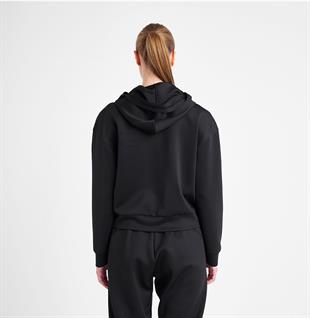 Lescon Kadın Fermuarlı Kapüşonlu Sweatshirt 25N-2125