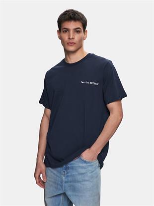 Ltb BAFADE Erkek Baskılı Kısa Kol T-Shirt 1225842456089