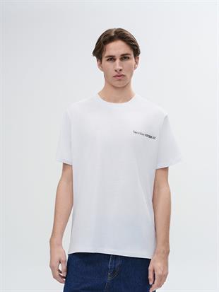 Ltb BAFADE Erkek Baskılı Kısa Kol T-Shirt 1225842456089