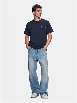 Ltb BAFADE Erkek Baskılı Kısa Kol T-Shirt 1225842456089