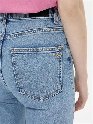 LTB Betıana X Düz Paça Yüksek Bel Jean Pantolon 009516741556055241