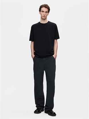 Ltb Bezefo Erkek Sırt Baskılı Oversize Kısa Kol T-Shirt 1225642806089