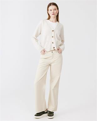 LTB CARDI Düğmeli Yumuşak Dokulu Basic Triko Hırka 11251200251262