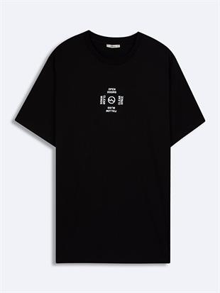 LTB FANADO  Erkek Kısa Kollu Sıfır Yaka T-shirt 1225842926089