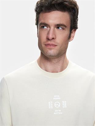LTB FANADO  Erkek Kısa Kollu Sıfır Yaka T-shirt 1225842926089