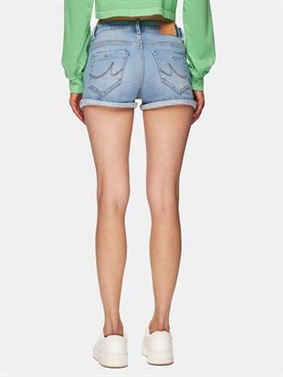 Ltb JUDIE BENITTA Wash Kadın Jean Şort 55609