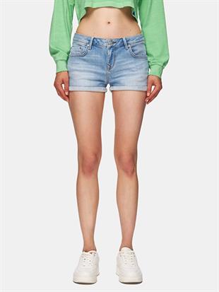 Ltb JUDIE BENITTA Wash Kadın Jean Şort 55609