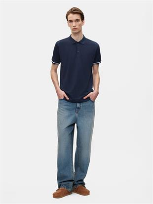Ltb KELEBE Erkek Polo Yaka Kısa Kol T-Shirt 1225841846089