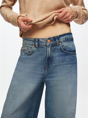 LTB LARRIE GISELA WASH BAGGY KADIN KOT PANTOLON