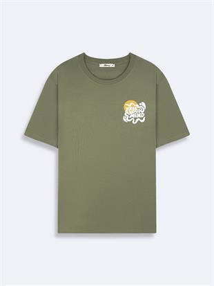 Ltb LEBOSA Erkek Sıfır Yaka Kısa Kol T-Shirt 1225842896089