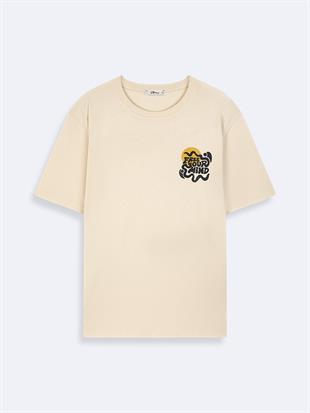 Ltb LEBOSA Erkek Sıfır Yaka Kısa Kol T-Shirt 1225842896089