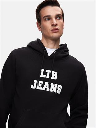 Ltb LORASA Baskılı Kapüşonlu Sweatshırt
