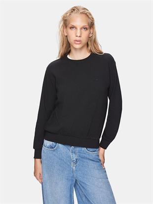 Ltb Lorize Düz Sıfır Yaka Uzun Kollu Basıc Sweatshırt 11258110861193
