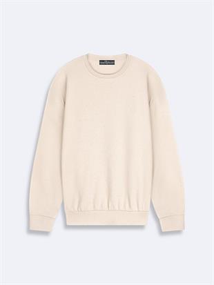 LTB Lorize Sıfır Yaka Uzun Kollu Basıc Kadın Sweatshirt