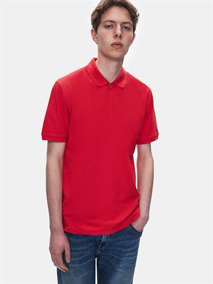 Ltb Lozoko Kırmızı Erkek Polo Yaka Kısa Kol Regular T-Shirt 1225841886089600