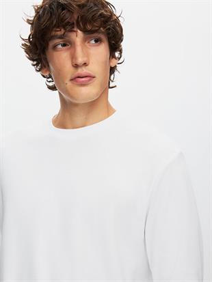 Ltb Mıhele New Sıfır Yaka Uzun Kollu Regular Fit Sweatshırt