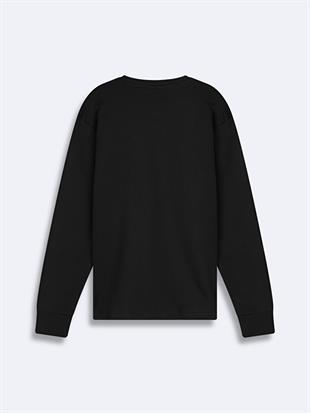 Ltb Mıhele New Sıfır Yaka Uzun Kollu Regular Fit Sweatshırt 1125860676089
