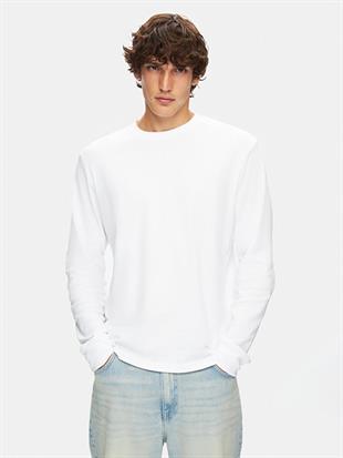 Ltb Mıhele New Sıfır Yaka Uzun Kollu Regular Fit Sweatshırt