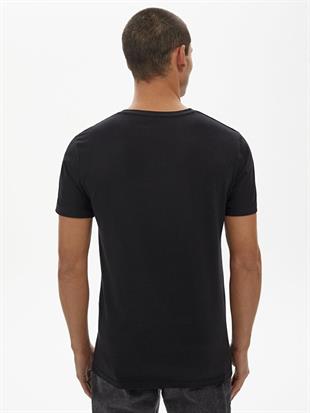 Ltb MILLENIUM Erkek Sıfır Yaka Kısa Kol T-Shirt 12258451560033