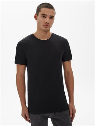 Ltb MILLENIUM Erkek Sıfır Yaka Kısa Kol T-Shirt 12258451560033