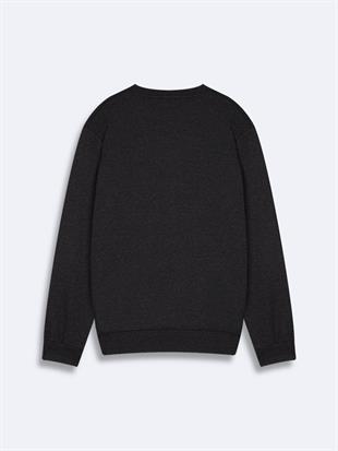 Ltb NIKEWA Sıfır Yaka Uzun Kollu Regular Fit Sweatshırt