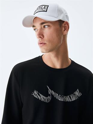 Ltb NIKEWA Sıfır Yaka Uzun Kollu Regular Fit Sweatshırt