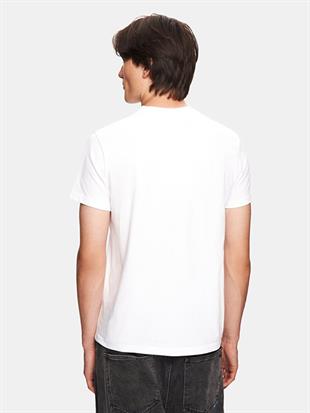Ltb NIZOKA  Erkek Sıfır Yaka Kısa Kol T-Shirt 1225840056089