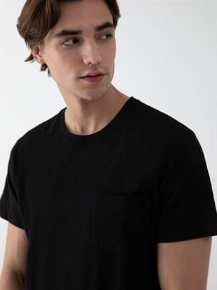 Ltb NOCOHO Erkek cepli Kısa Kol T-Shirt 1225841816089