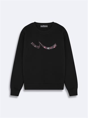 Ltb Panece Logolu Bisiklet Yaka sweatshirt