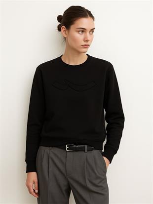 Ltb Panece New Logolu Bisiklet Yaka sweatshirt