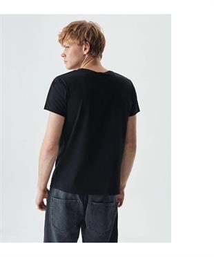 Ltb Peyoro Siyah Erkek Sıfır Yaka Kısa Kol T-Shirt 1225841826089200