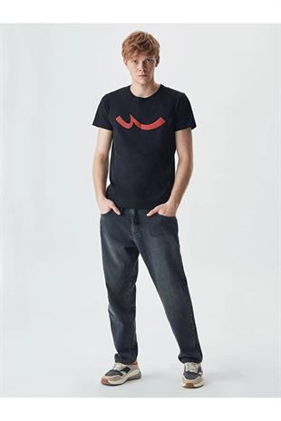 Ltb Peyoro Siyah Erkek Sıfır Yaka Kısa Kol T-Shirt 1225841826089200
